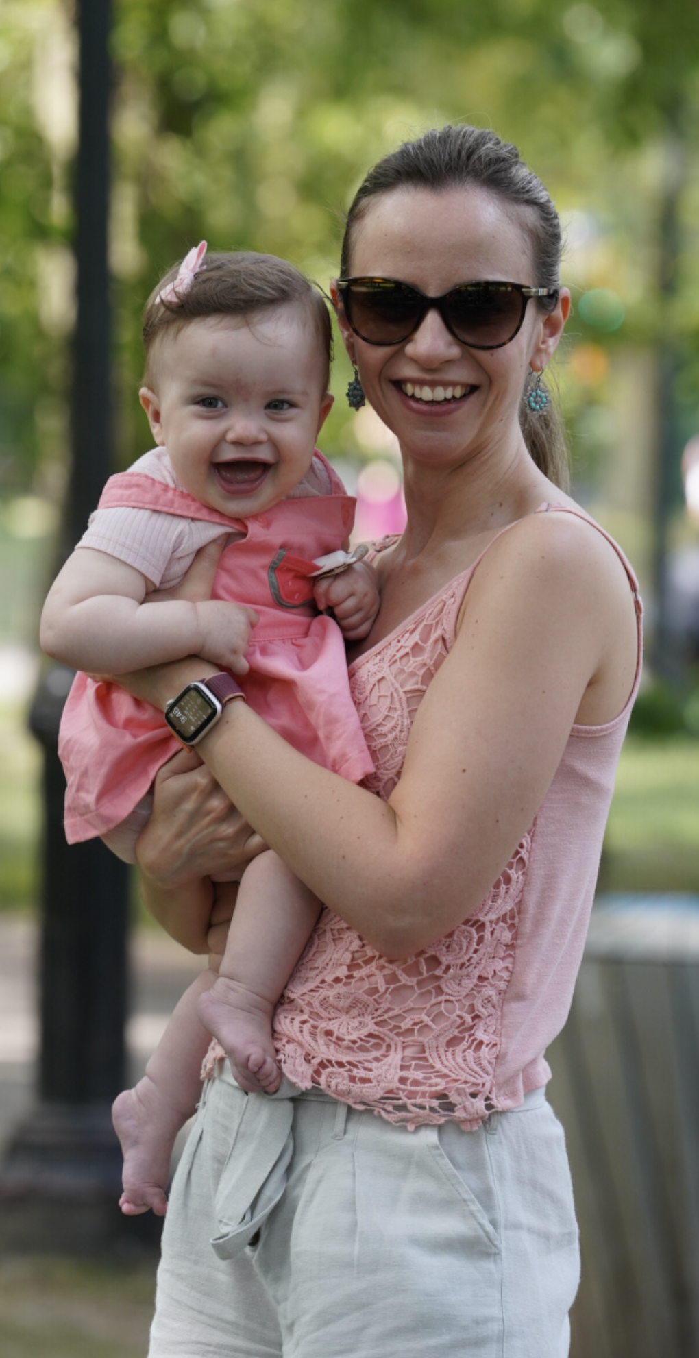 Isabella and her mother